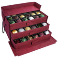 Christmas Ornament Storage Box with Pull-Out Drawers E892756