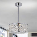 16 Inch Chrome Polish Crystal Fandelier J615222