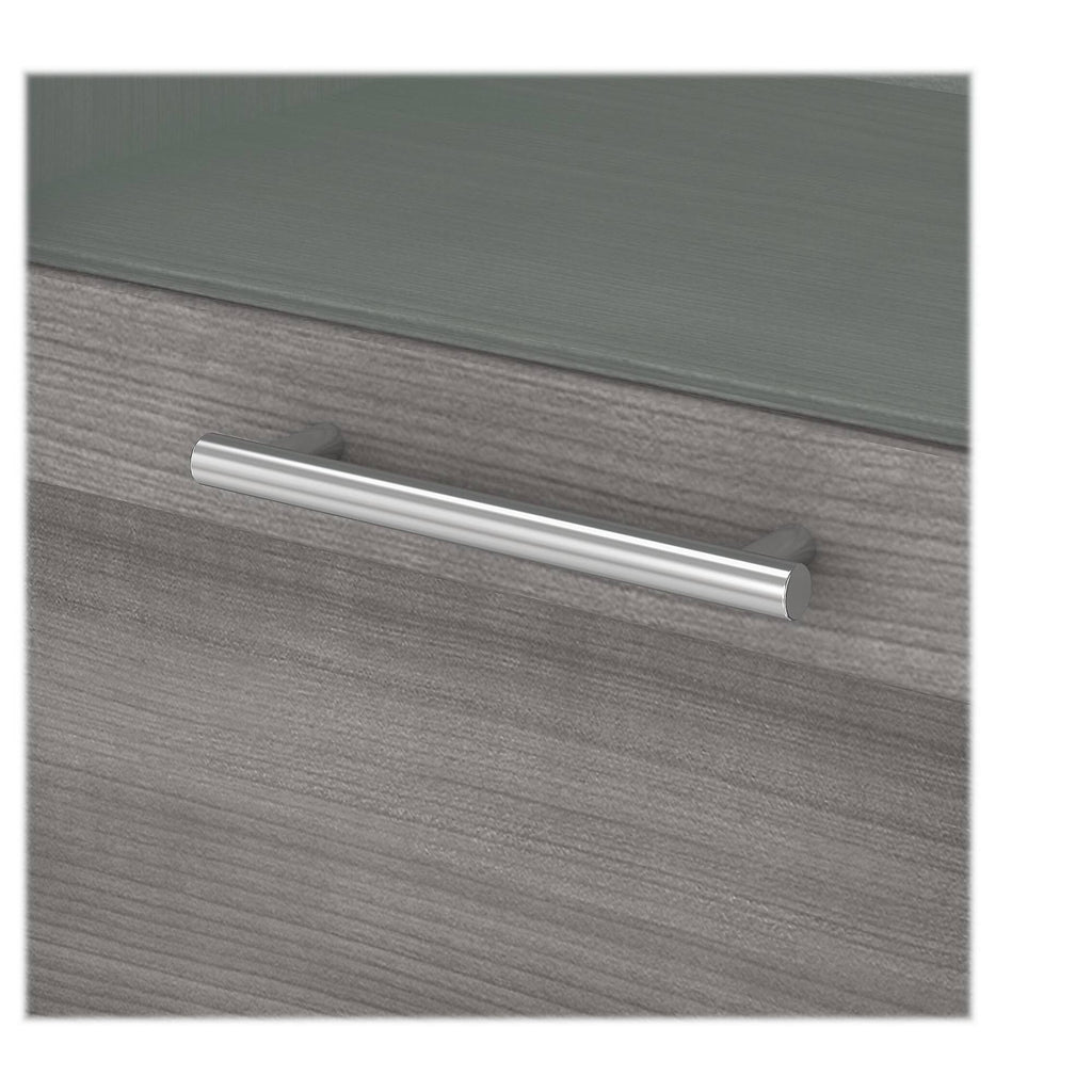 Platinum Gray Desk Hutch Z1283