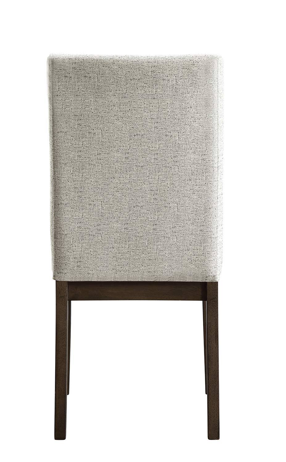 Light Oak Side Chair Set of 2 Q78345