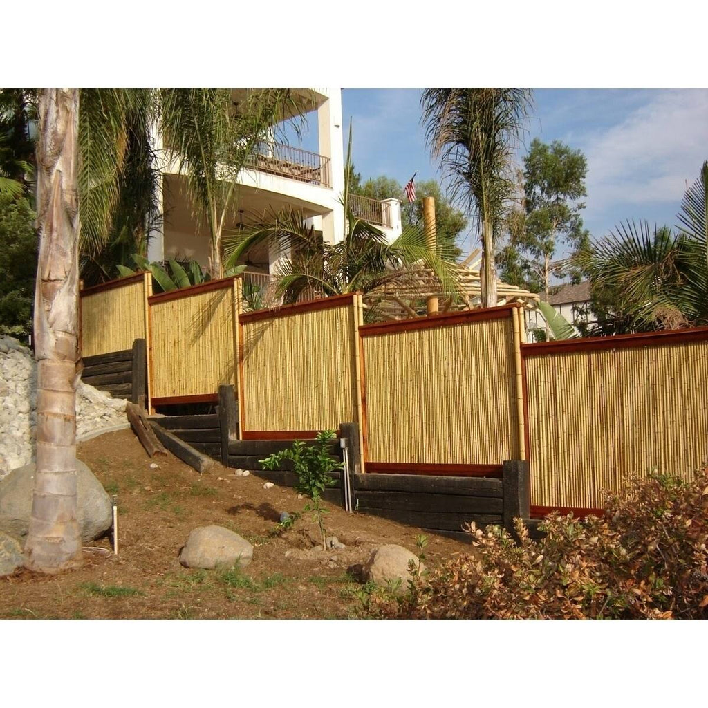 Natural Bamboo Fencing D361472