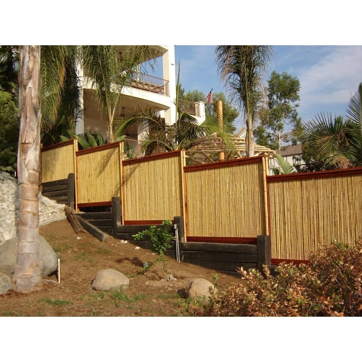 Natural Bamboo Fencing D361472