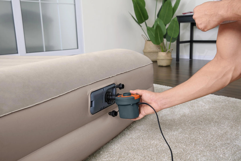 Electric Air Pump Grey and Orange P75818