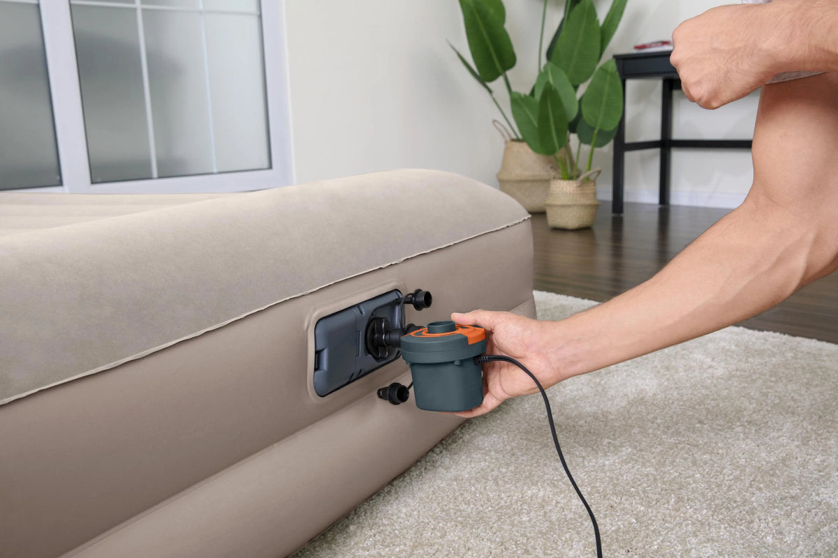 Electric Air Pump Grey and Orange P75818