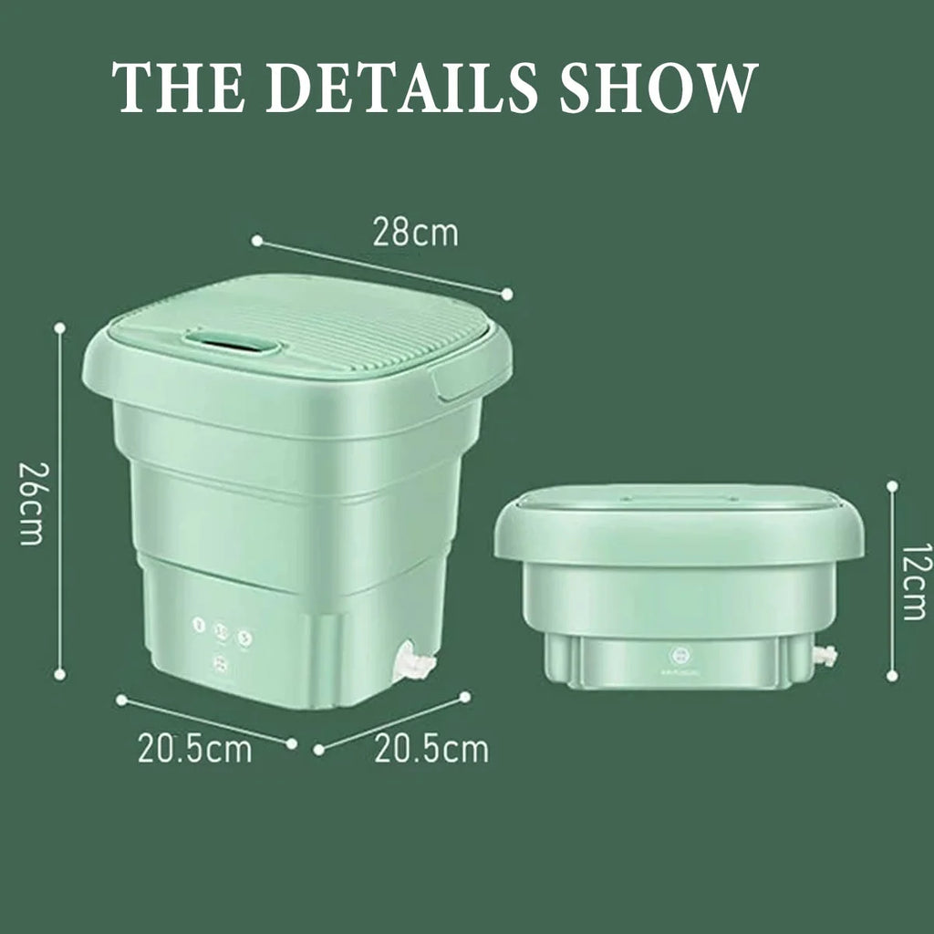 Foldable Mini Washing Machine 3 Speeds Timed N65000