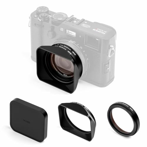 Black Adapter Hood Kit with UV Filter K7257