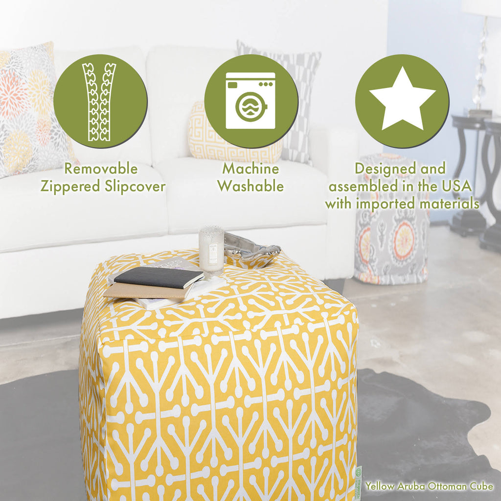 Bamboo Cube - Sage - Small H6746