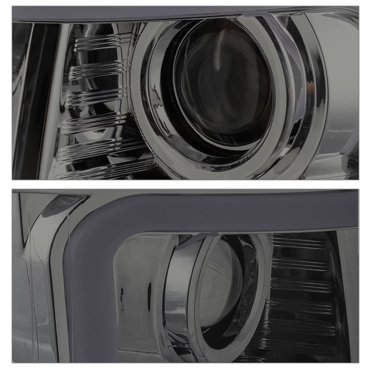 LED Projector Headlights Assembly for Chevy Silverado 1500 2500 3500 P608