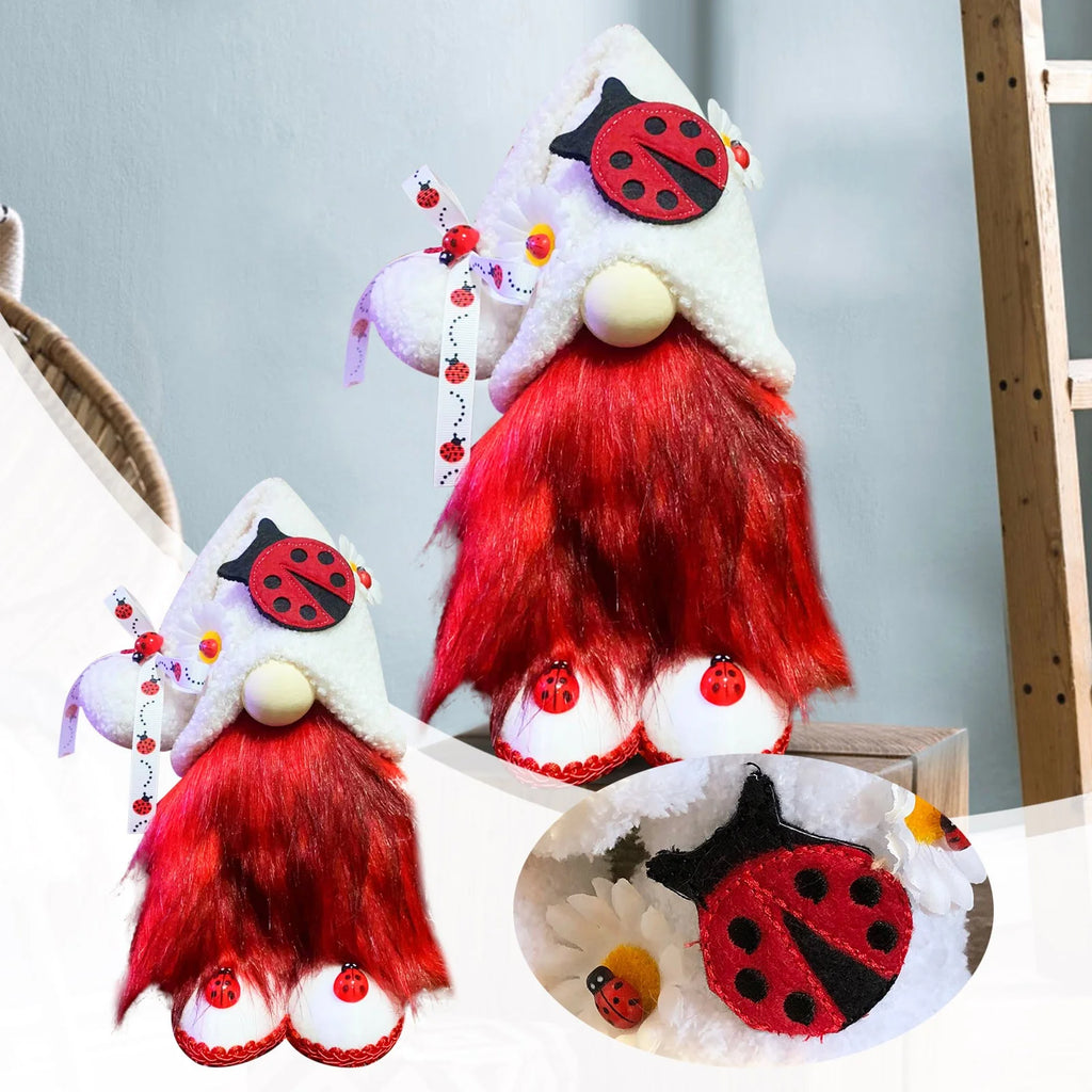 Ladybugs Daisy Holiday Ornament Doll Decorations T82250