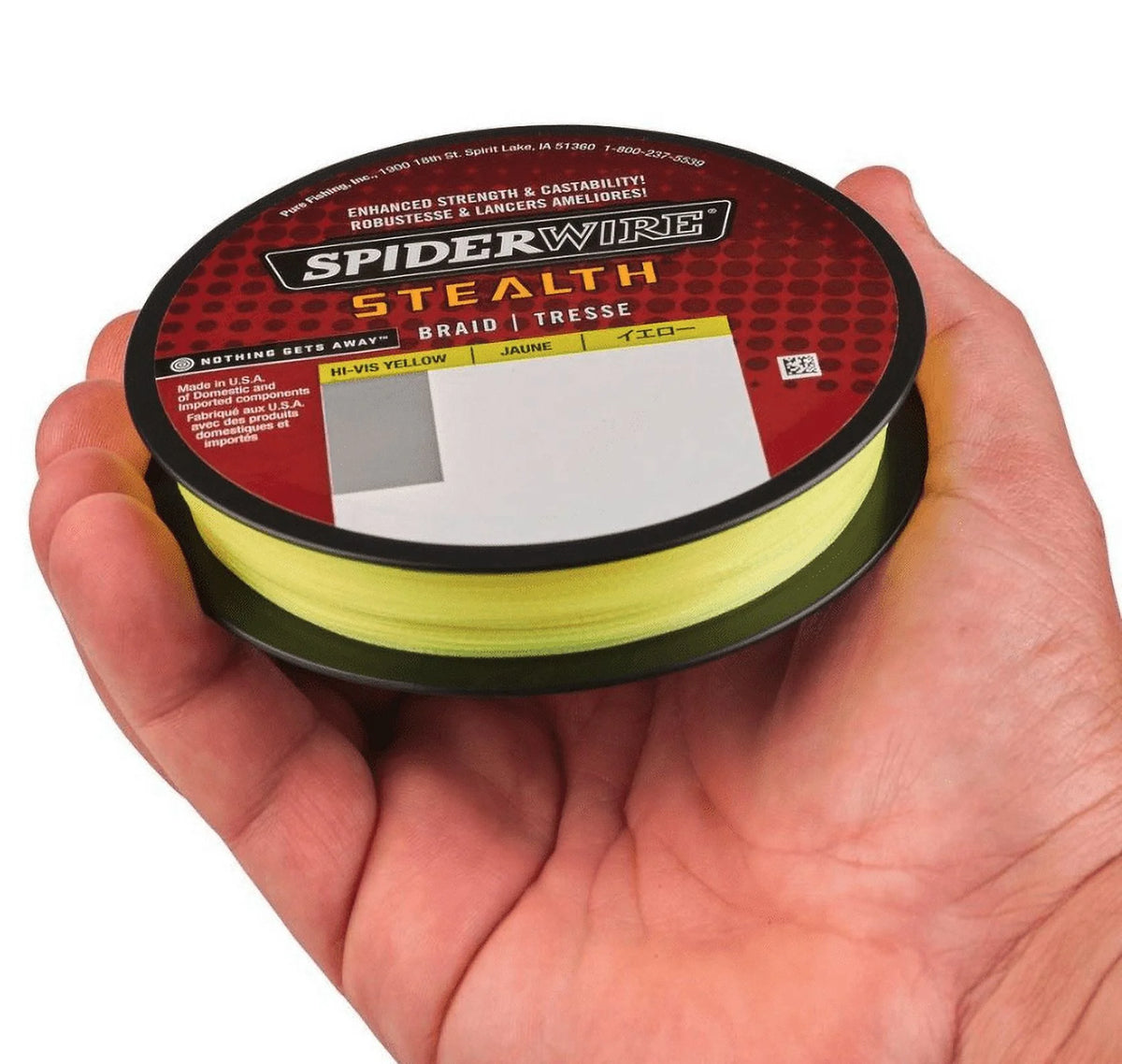 Hi-Vis Yellow 50lb Fishing Line X497636