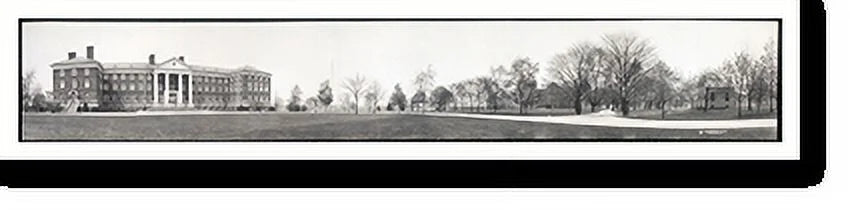 Historic Framed Print, 36-3/8" x 8-3/8" M179