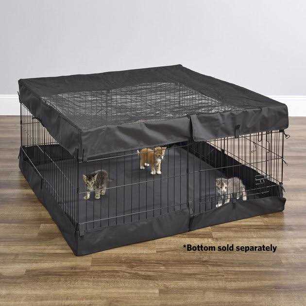 Square Exercise Pen Fabric Mesh Top G5073