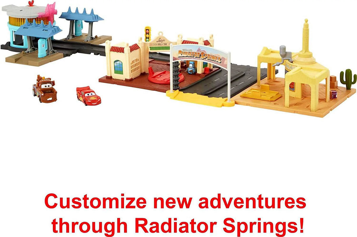Cars On The Road Radiator Springs Tour Playset H8432