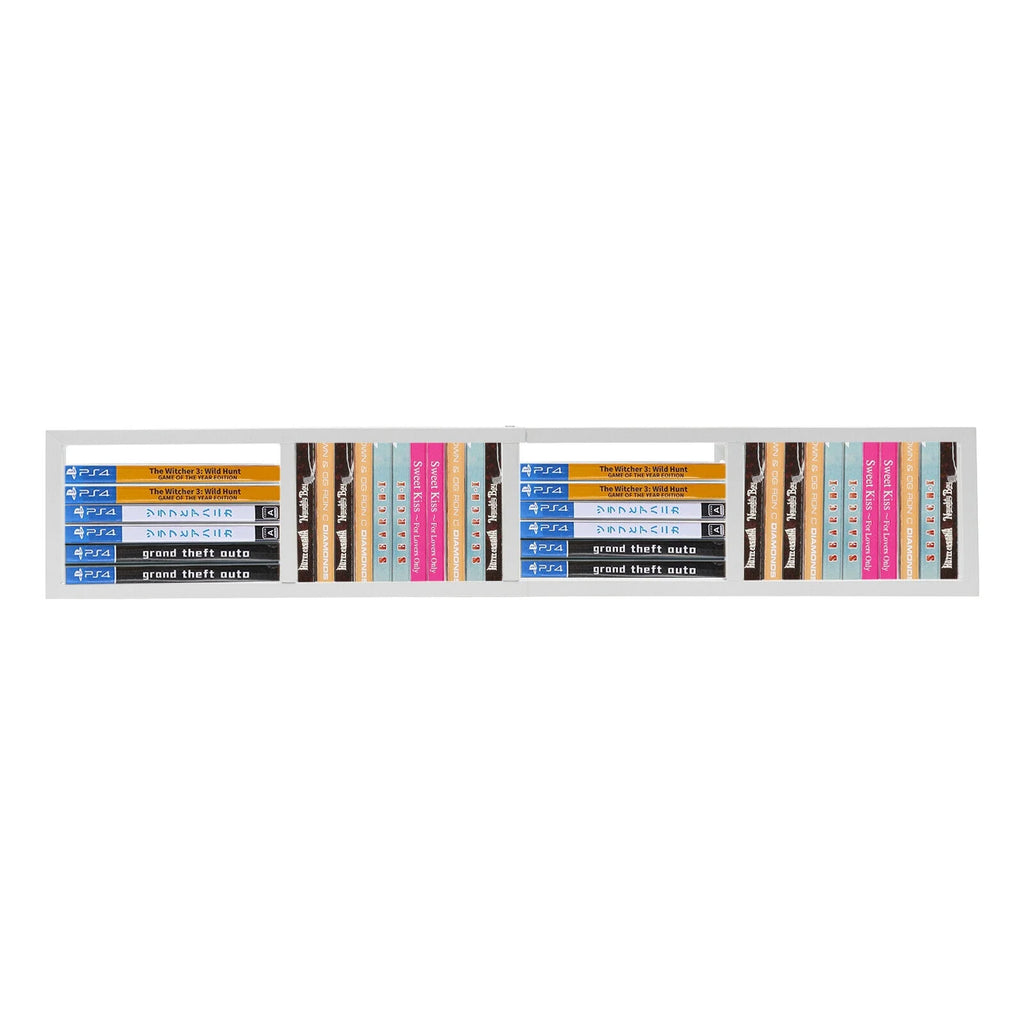 Metal Storage Media Shelf CD DVD Rack Wall Mount K98903