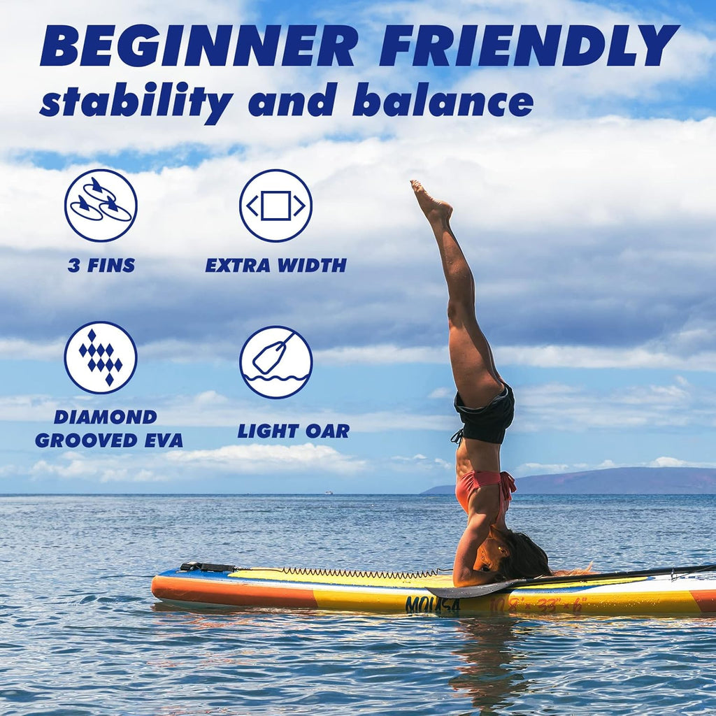 Inflatable Paddle Board SUP with Non Slip Deck W8202