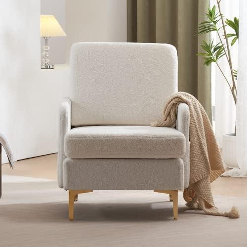 Light Gray Fabric Accent Chair S78008