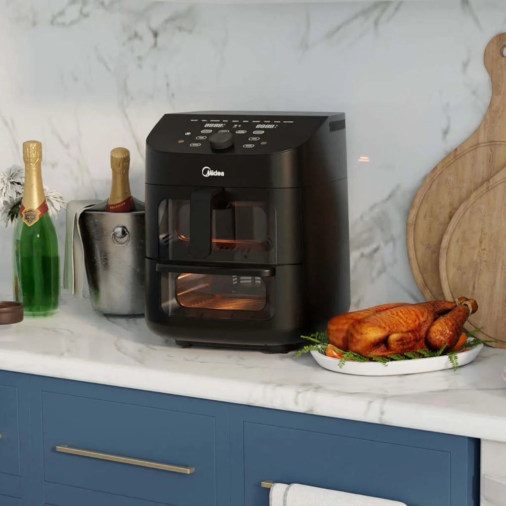11 Quart 8-in-1 Two-Zone Air Fryer Oven J55353