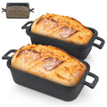Cast Iron Loaf Pan with Lid 9x5 Inch R288222