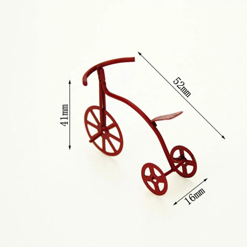 1/12 Scale Metal Retro Bicycle Model Toys I709876