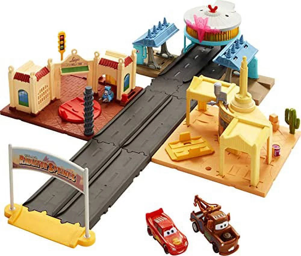Cars On The Road Radiator Springs Tour Playset H8432