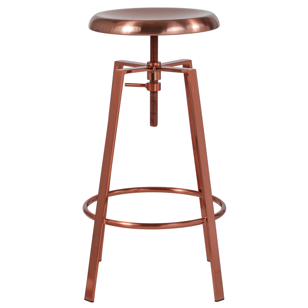 Adjustable Height Swivel Lift Barstool J421435