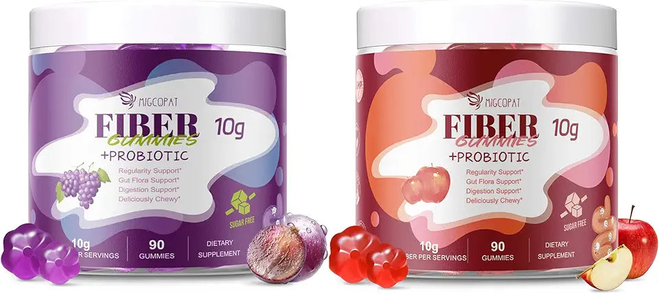 Fiber Gummies Grape Apple Flavor K83327
