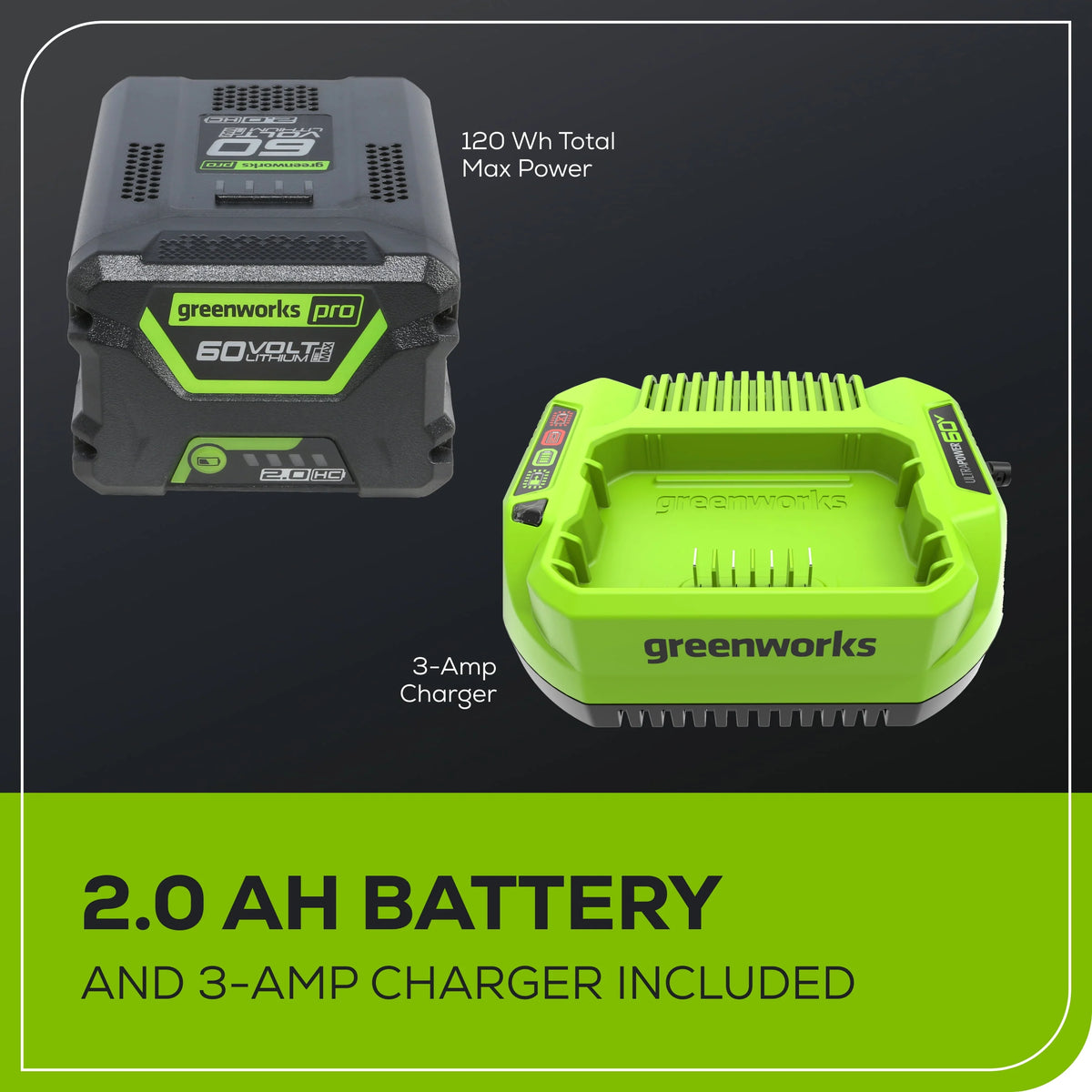 60V 26 Hedge Trimmer with 2.0 Ah Battery & 3 Amp Charger A815