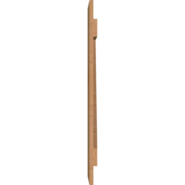 Rough Sawn Western Red Cedar Board-n-Batten Shutters with Z-Bar B54045
