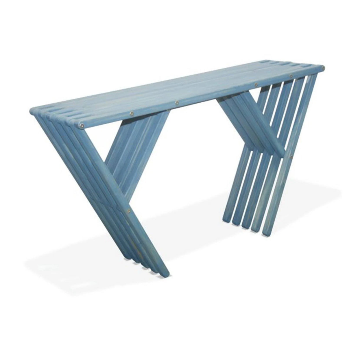 Sky Blue Console Table J90063