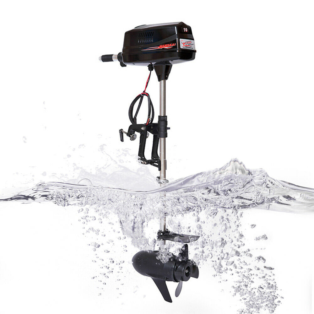 2200W Electric Outboard Motor Boat Engine Brushless Tiller Control 60V O956947