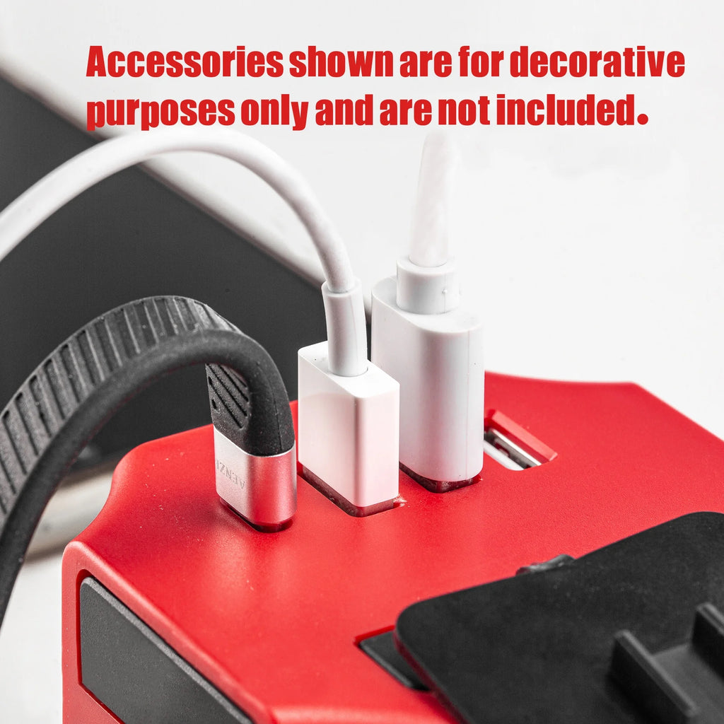 6 Feet 16AWG 3 USB A 1 USB C Power Cord Y917518