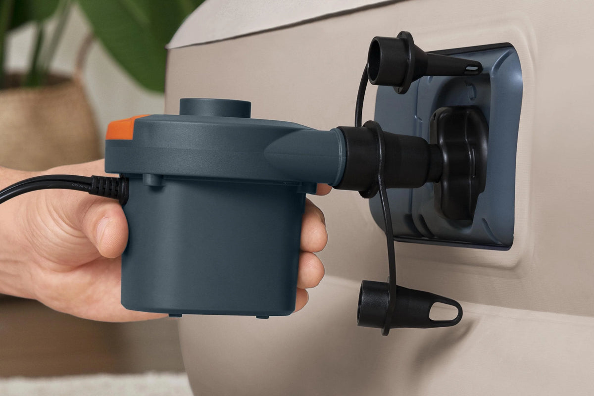 Electric Air Pump Grey and Orange P75818