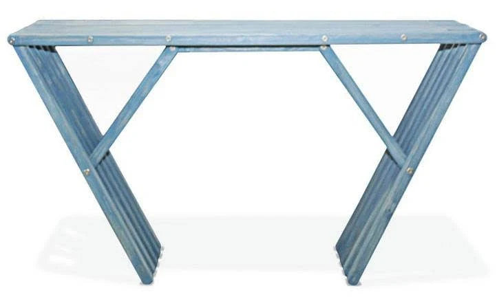 Sky Blue Console Table J90063