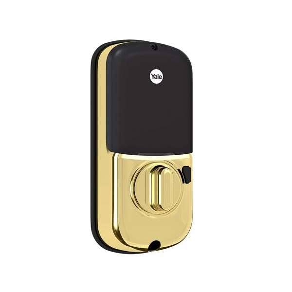 Satin Nickel Finish Push Button Deadbolt with Bluetooth N8114