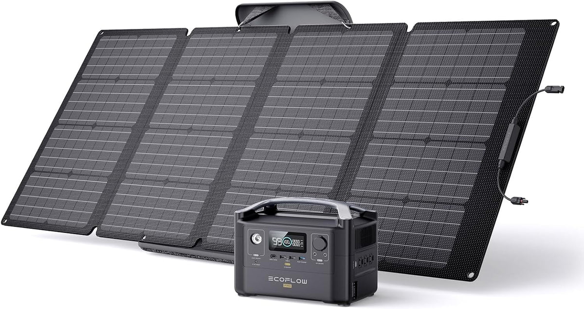 Portable Power Station 720Wh Solar Generator 600W H163