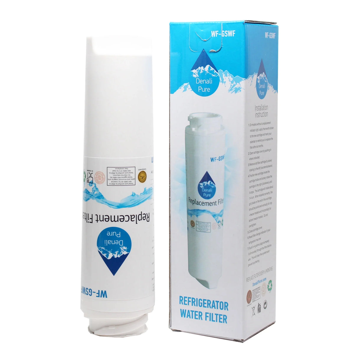 3-Pack Replacement Water Filter for Refrigerator S300650