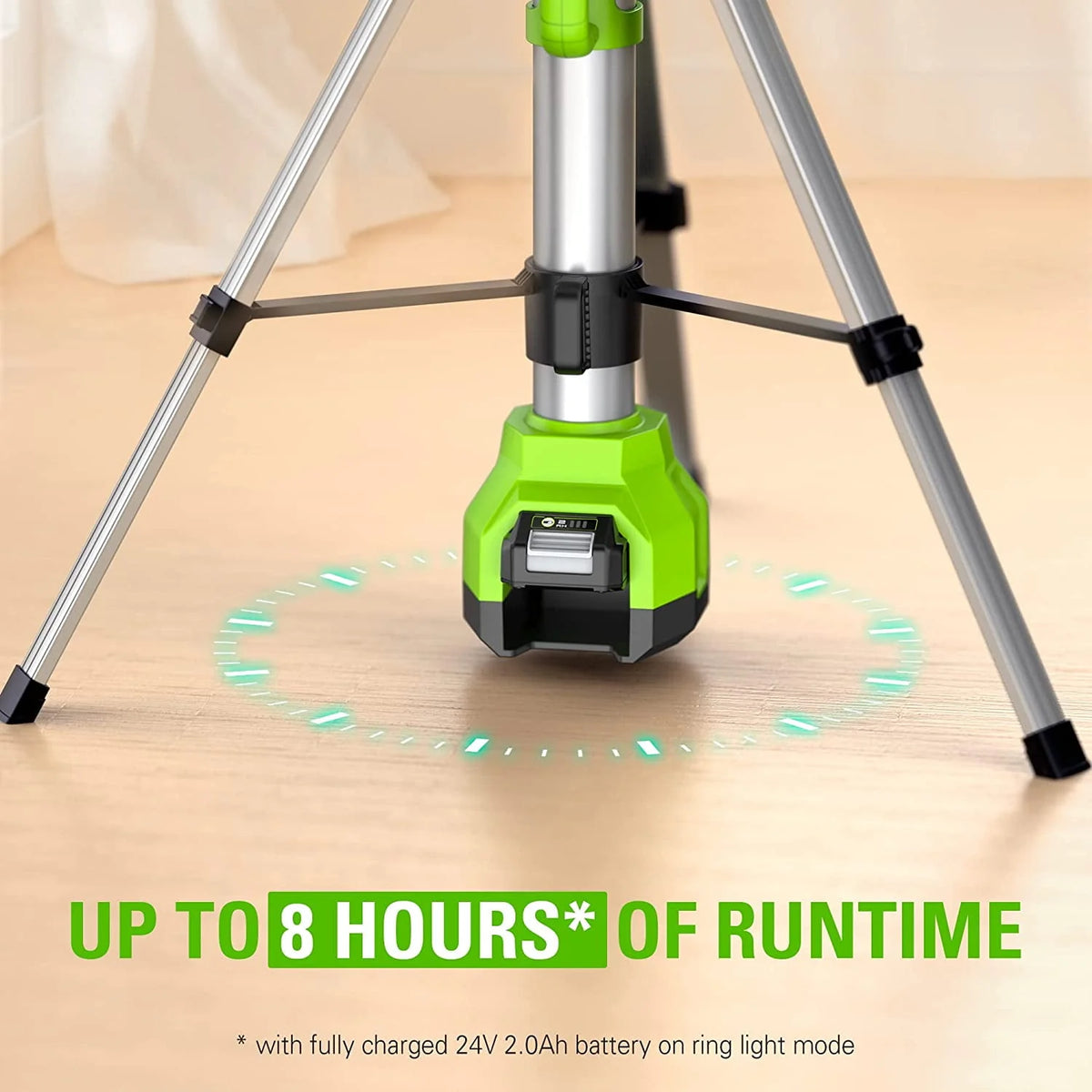 24V 2-in-1 LED Work Light with Battery and Charger K4271