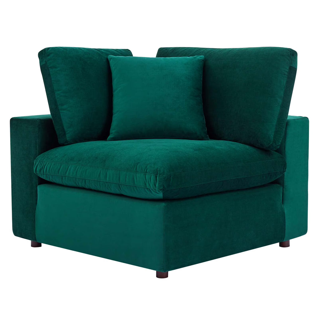 Green Velvet Accent Chair O975