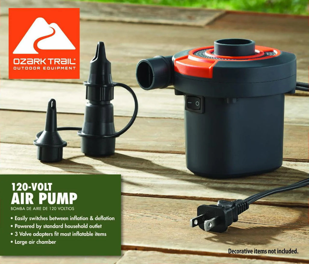 Electric Air Pump Grey and Orange P75818