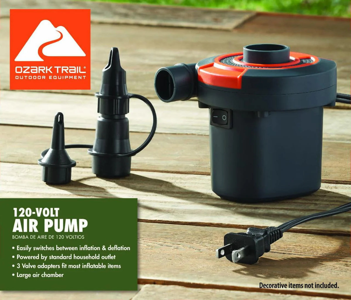 Electric Air Pump Grey and Orange P75818