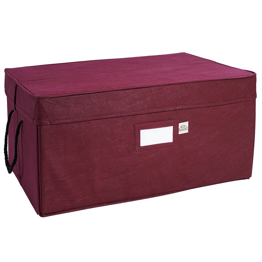Christmas Ornament Storage Box with Pull-Out Drawers E892756