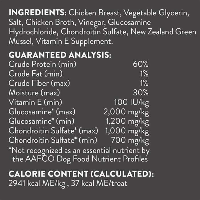 Chicken Hip & Joint Jerky Dog Treats Q93542