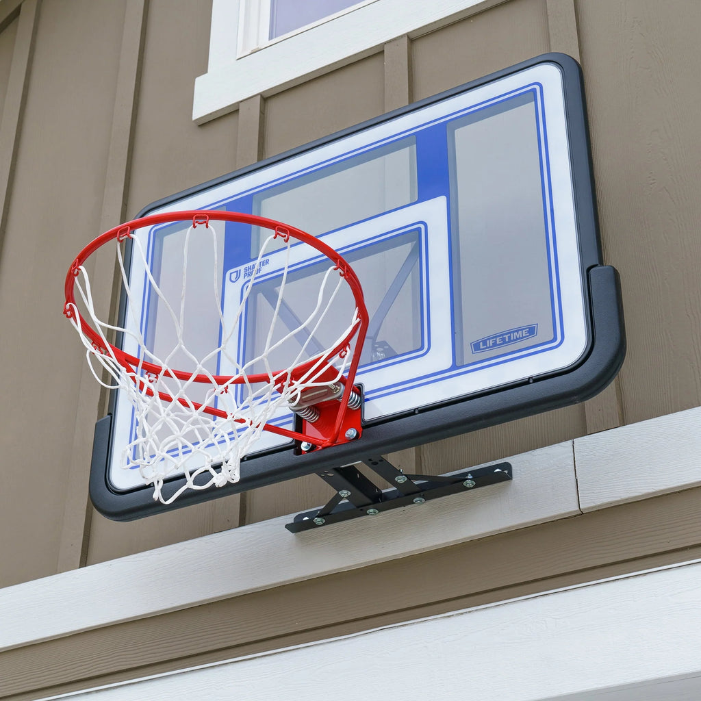 Basketball Backboard and Rim Combo 44 inch Polycarbonate J391