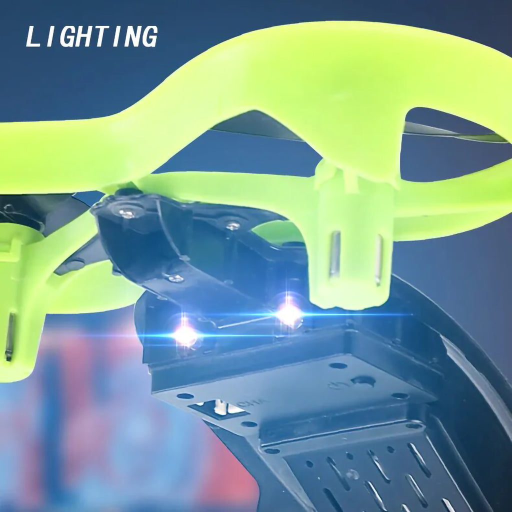 Mini 3 in 1 Remote Control Drone, 360 Degrees Flip, Green V490162
