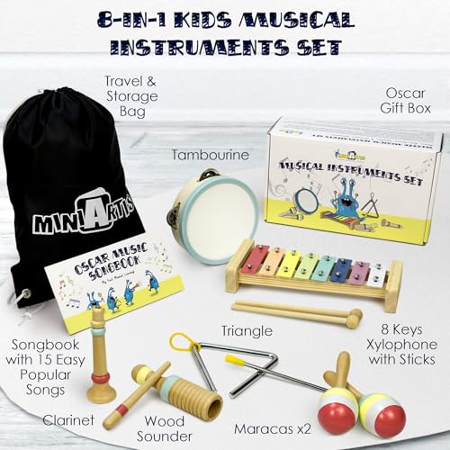 Wooden Musical Instruments Drum Set S636