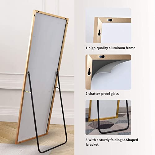 LED Full Length Mirror 71x32 inch Oversized White V13019