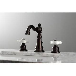 Matte Black Widespread Bathroom Faucet P110