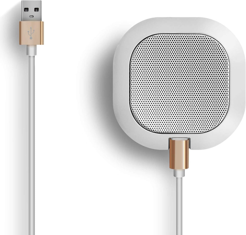 USB Microphone Omnidirectional Condenser Plug Play Pack of 2 R3094