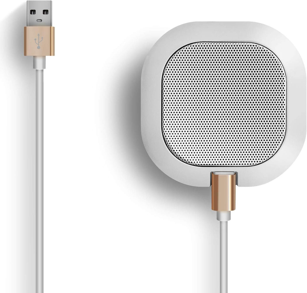 USB Microphone Omnidirectional Condenser Plug Play Pack of 2 R3094