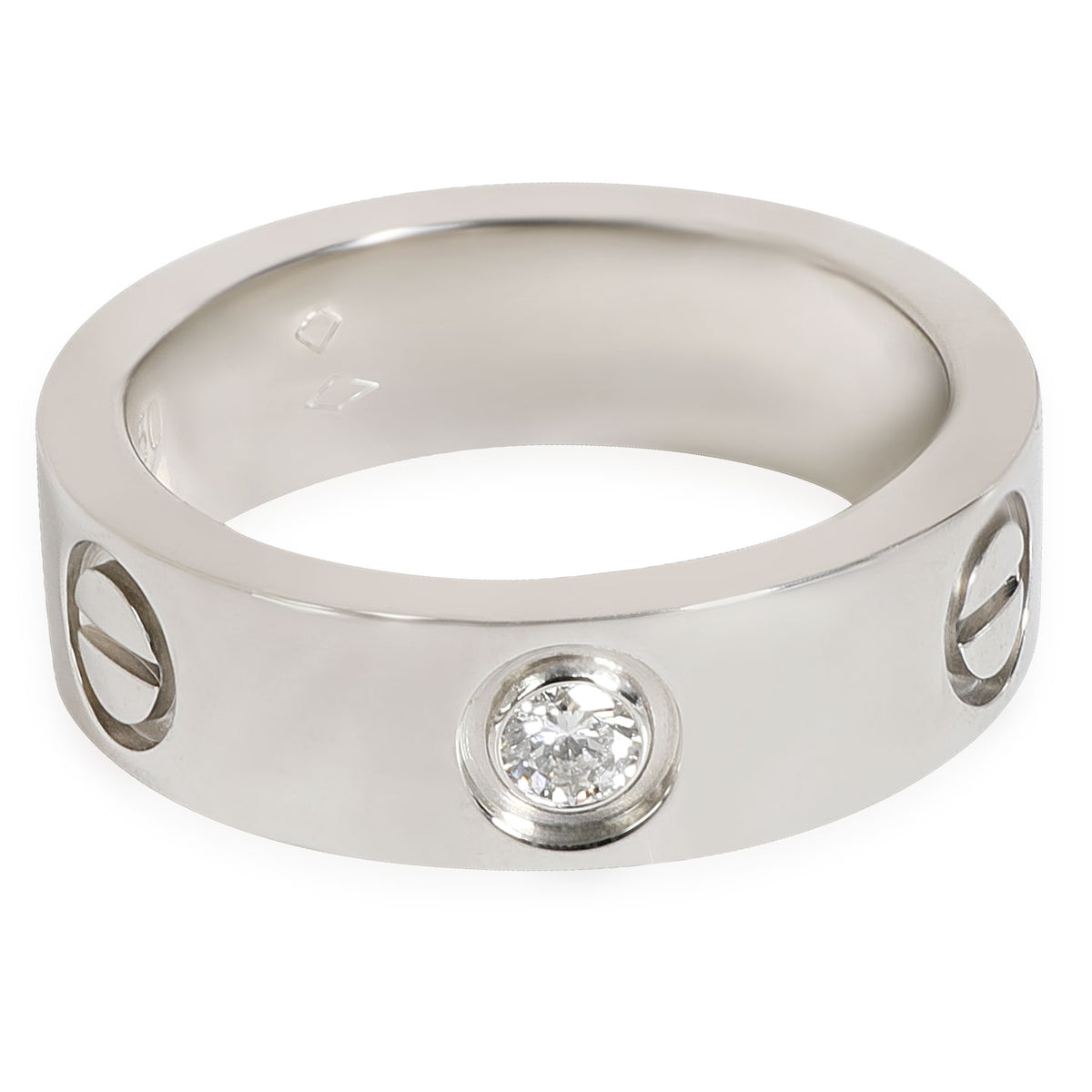 950 Platinum Diamond Ring 0.09 CTW S6690